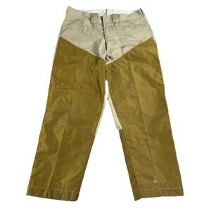 EARLY Vtg Browning USA Made Pants Upland Briar Brush Guard Hunting Field Mens 36